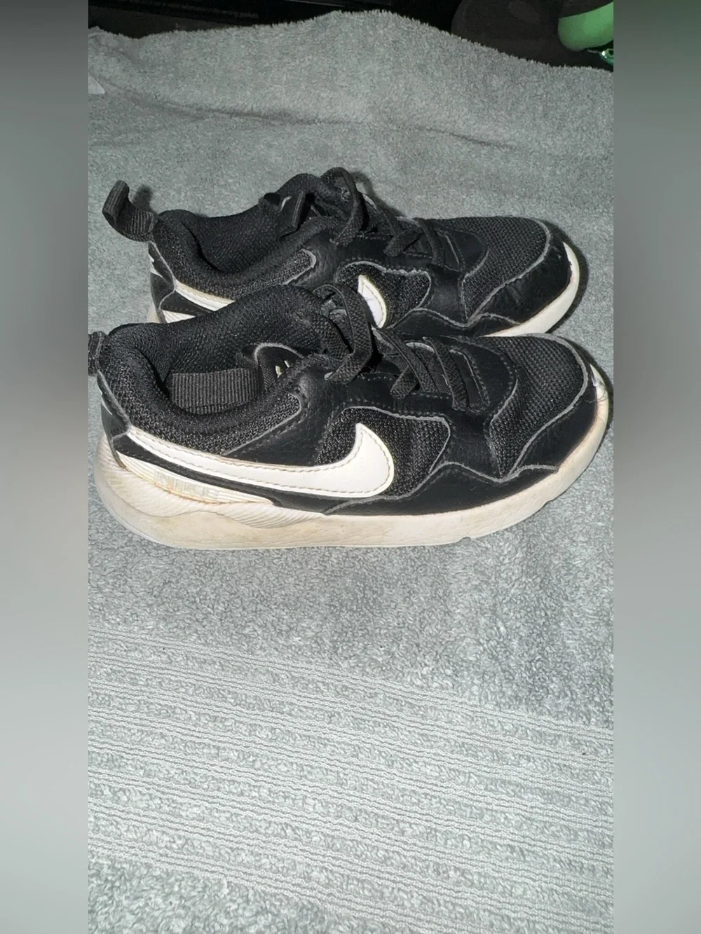 Nike Black and White Toddler Sneakers